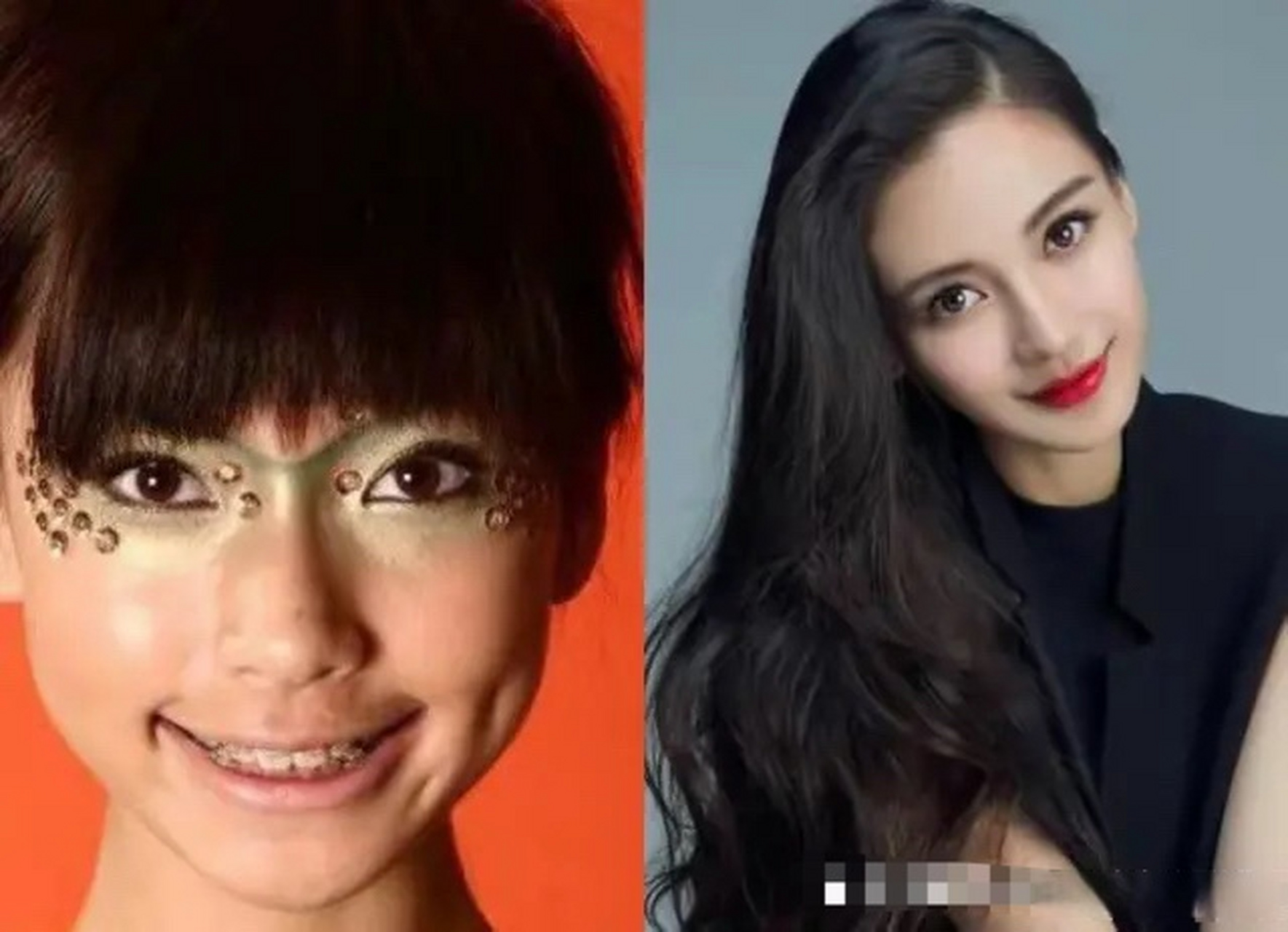 angelababy旧照再被曝光,和现在差距大吗?[思考]