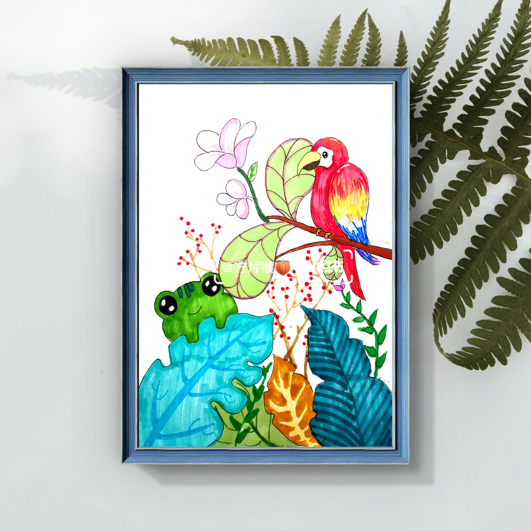 简笔画/儿童画/马克笔手绘