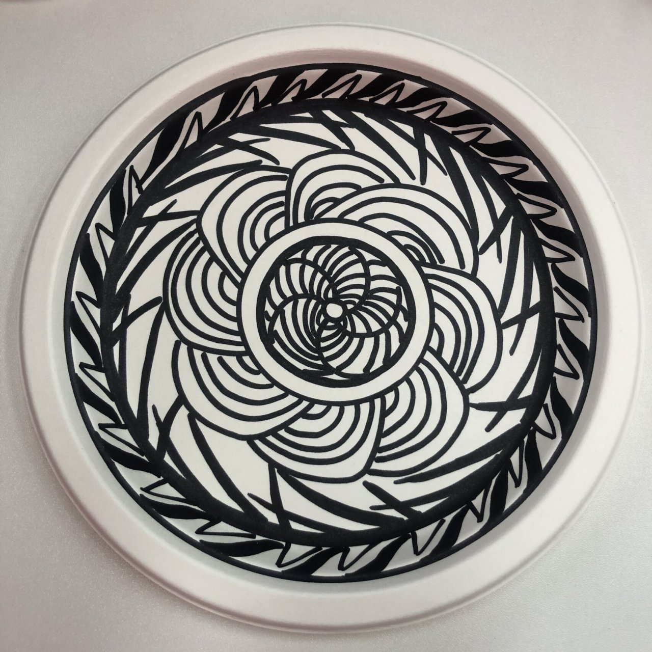 中国风画盘子第一弹