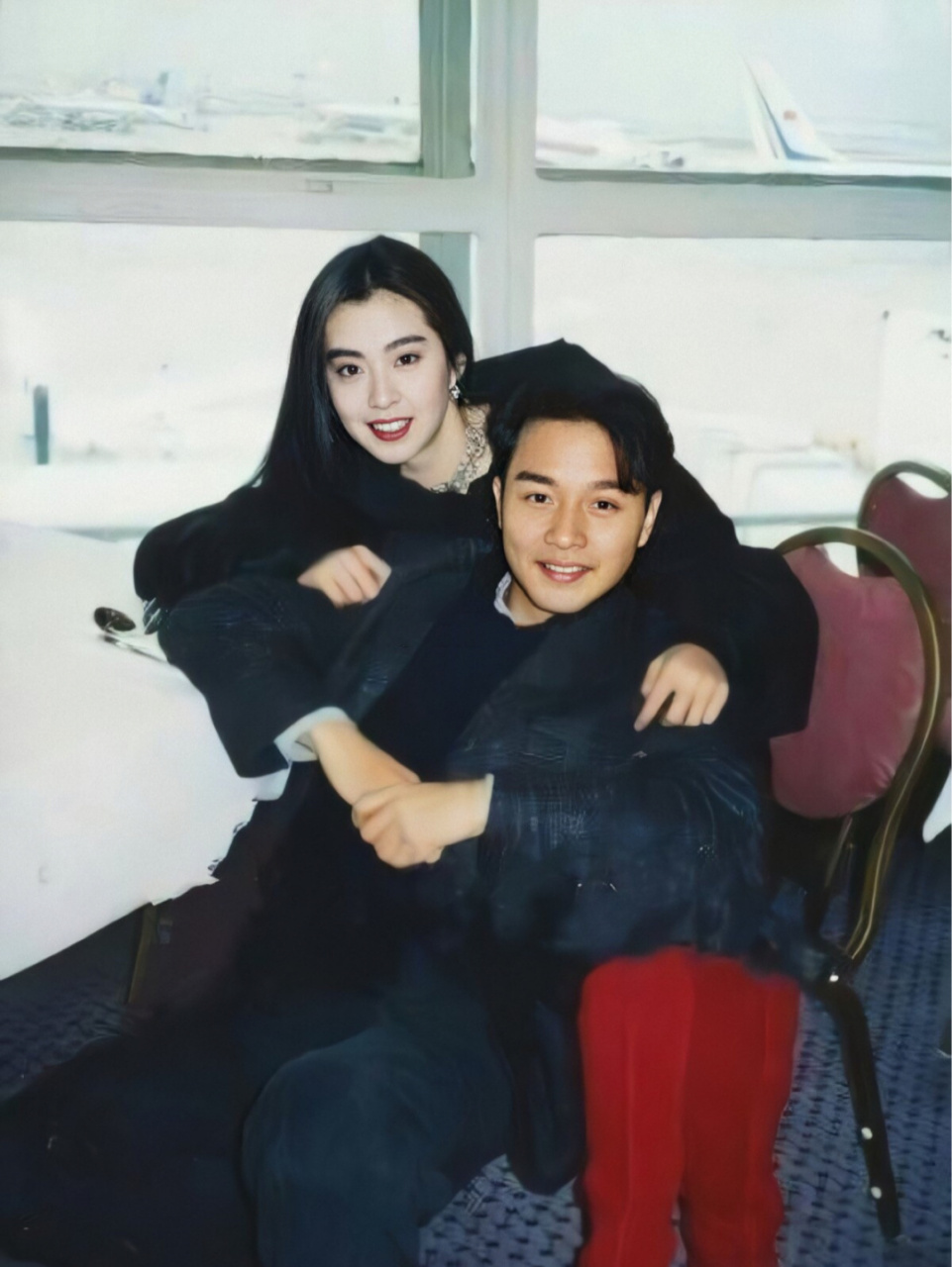 张国荣和王祖贤的绝美合照 这两位是什么神仙颜值 #张国荣