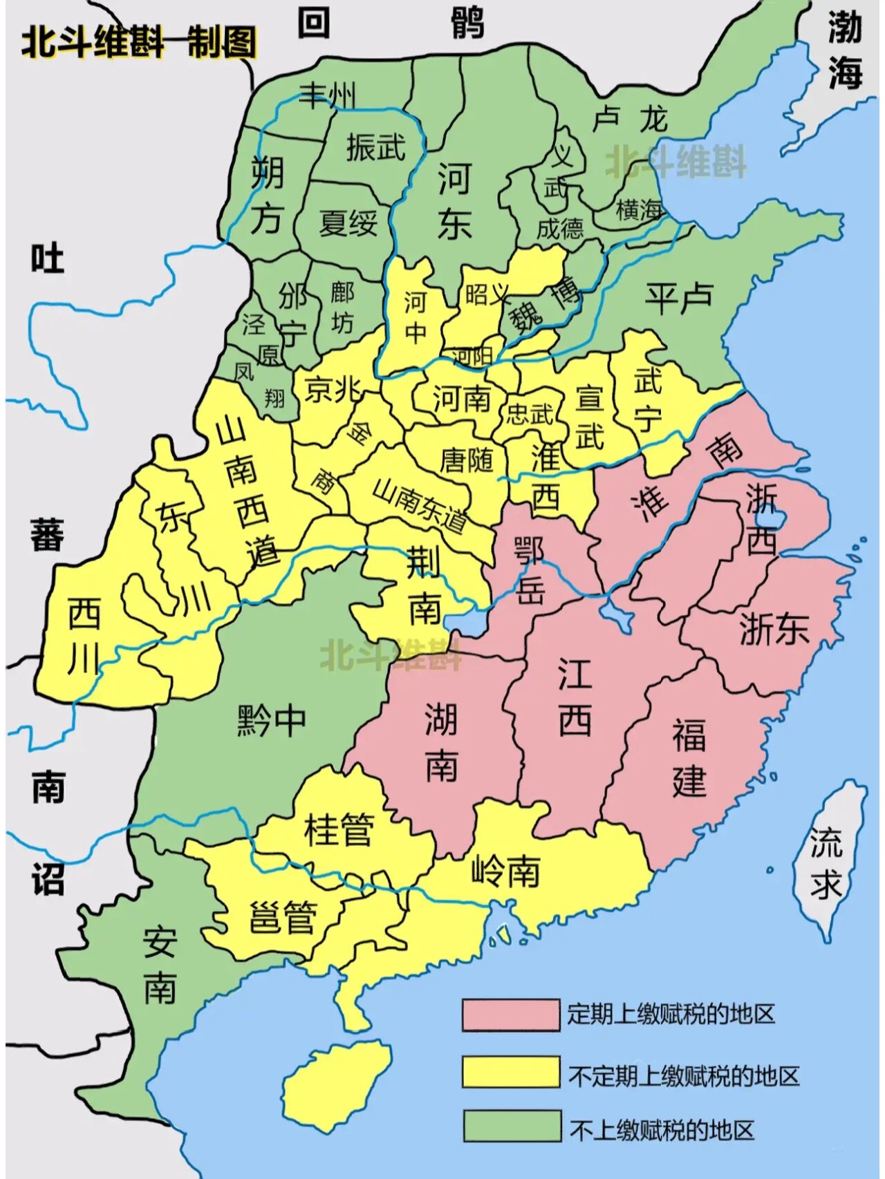 唐朝安史之乱 唐玄宗时期为了加强中央对边疆的控制,巩固边防和统理
