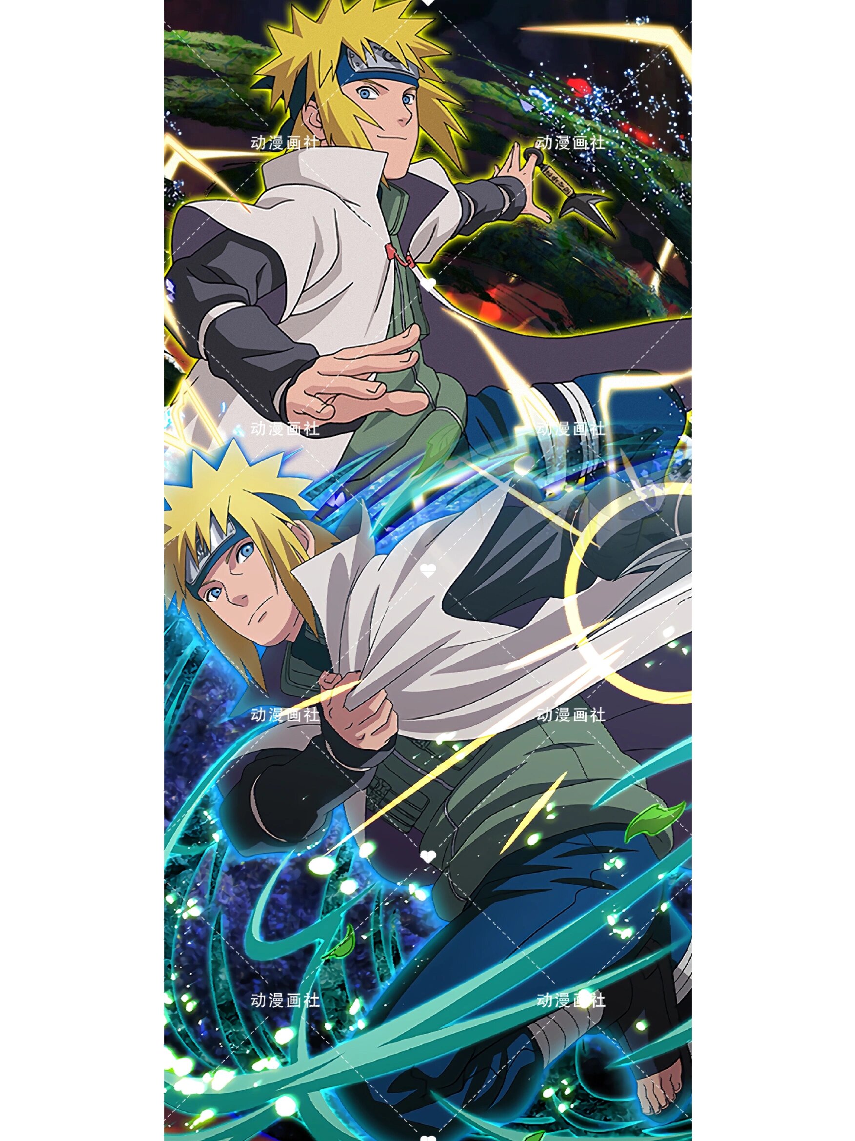 手机全屏壁纸 | 火影忍者-波风水门系列