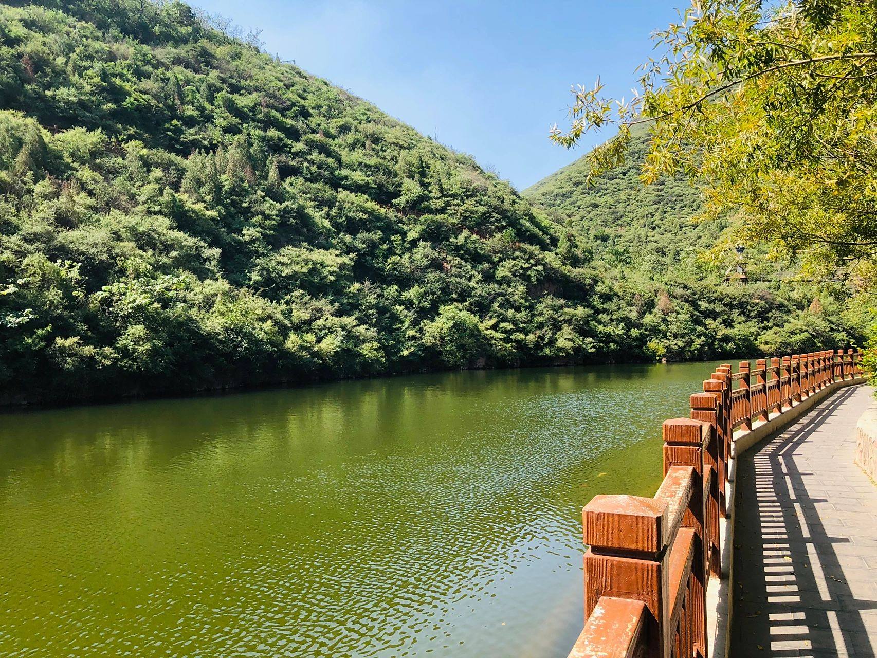 登封大熊山仙人谷 0909郑州周边游,一天的时间.