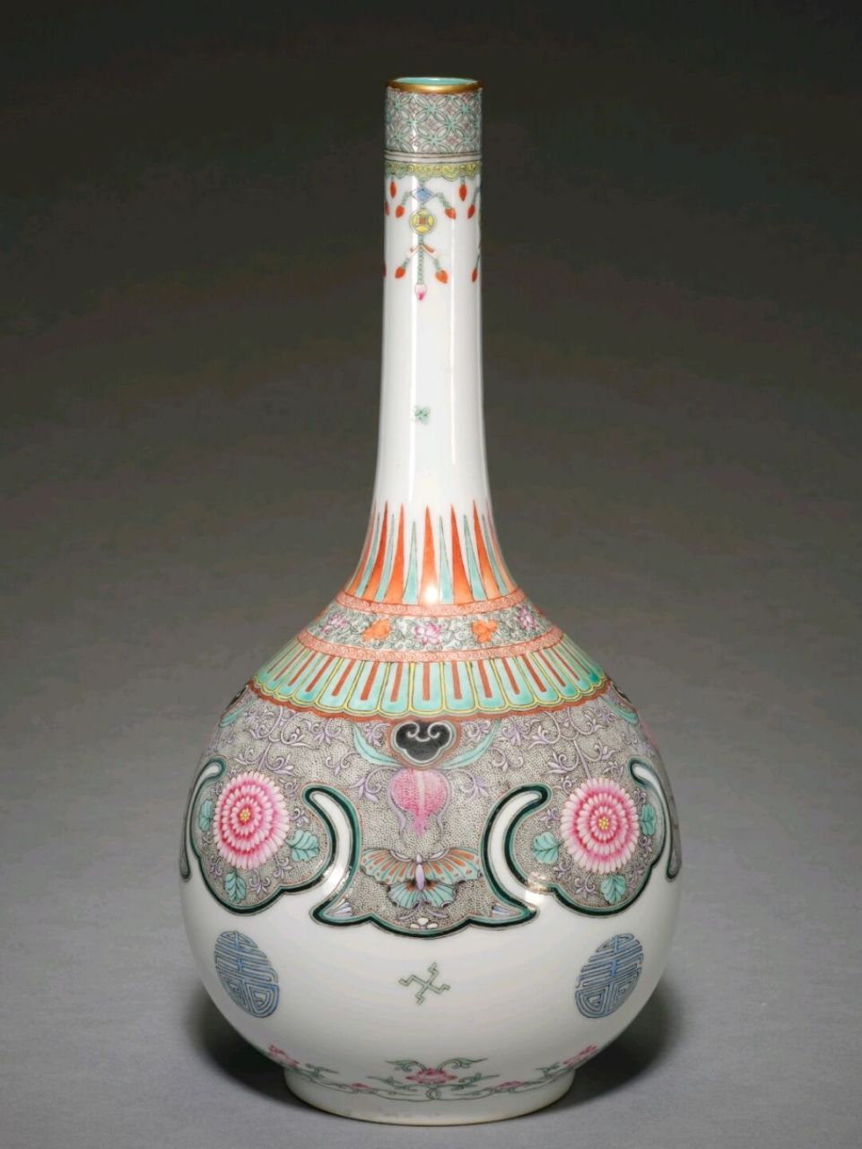 晚清民国时期古董鉴赏 图一二:郭葆昌制风采仕女图瓶 图三四:静远堂