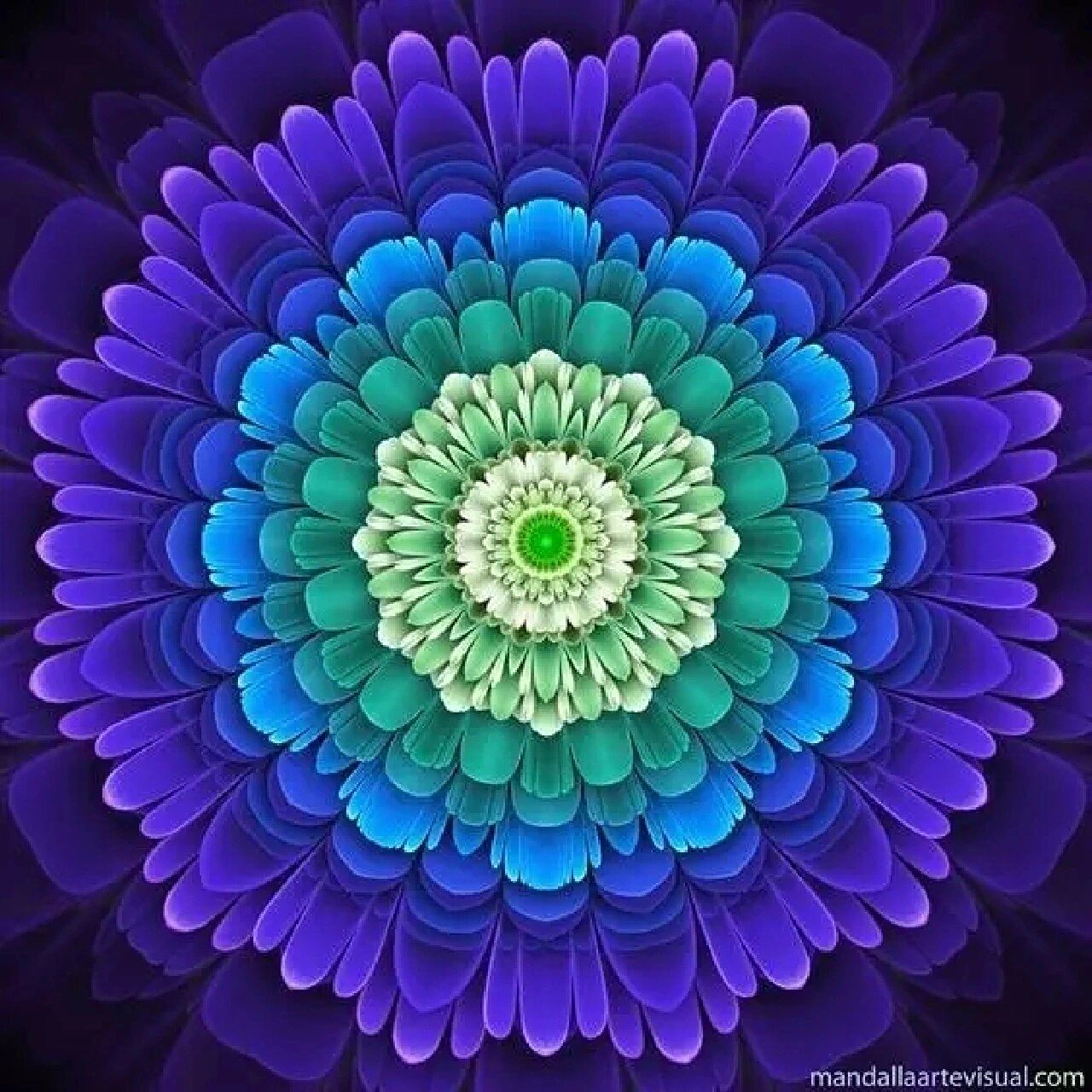 36张曼陀罗能量图,具足圆满无缺的神秘力 曼 陀 罗 为藏传佛教术语,即