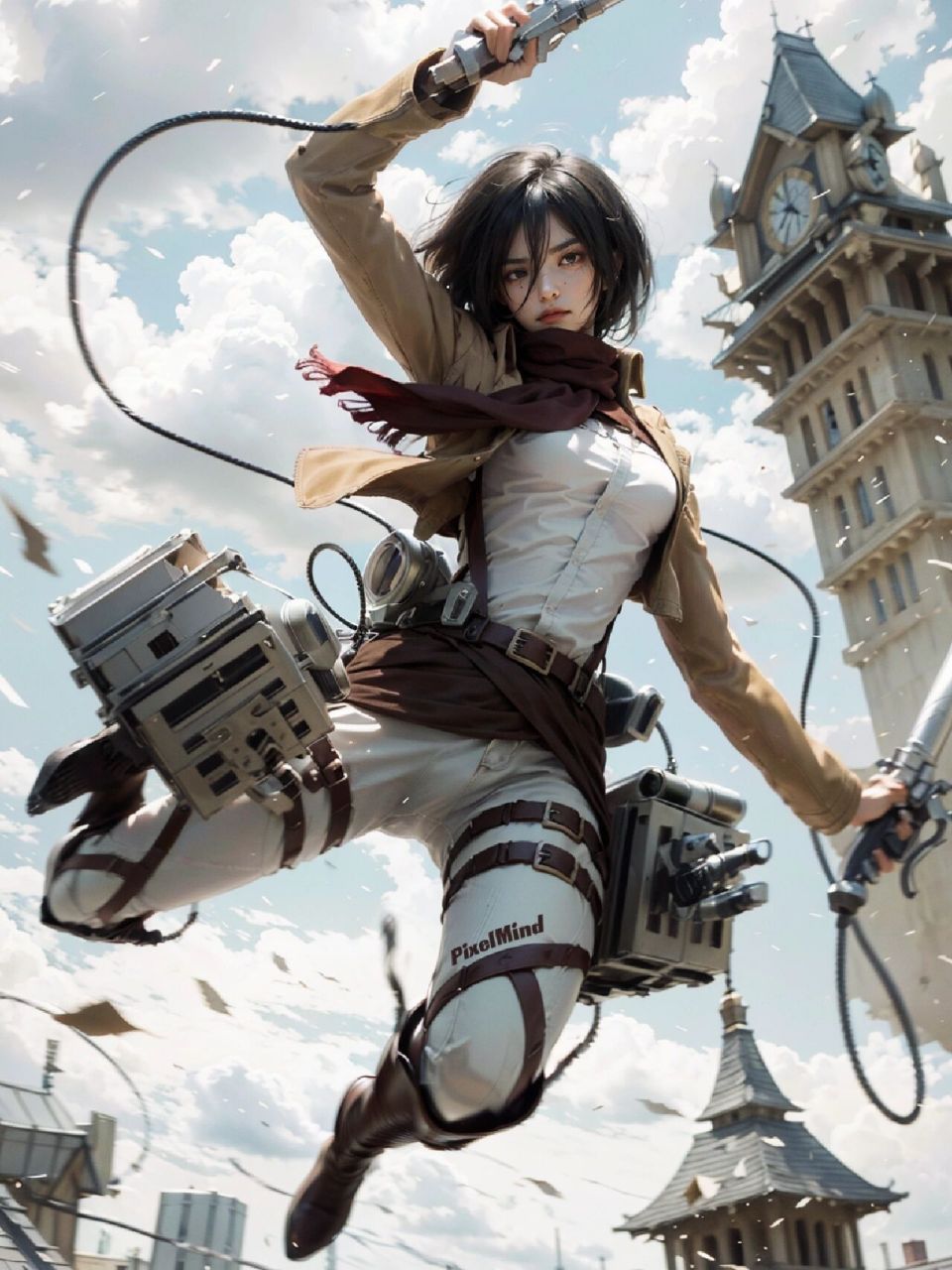 《进击的巨人》三笠·阿克曼