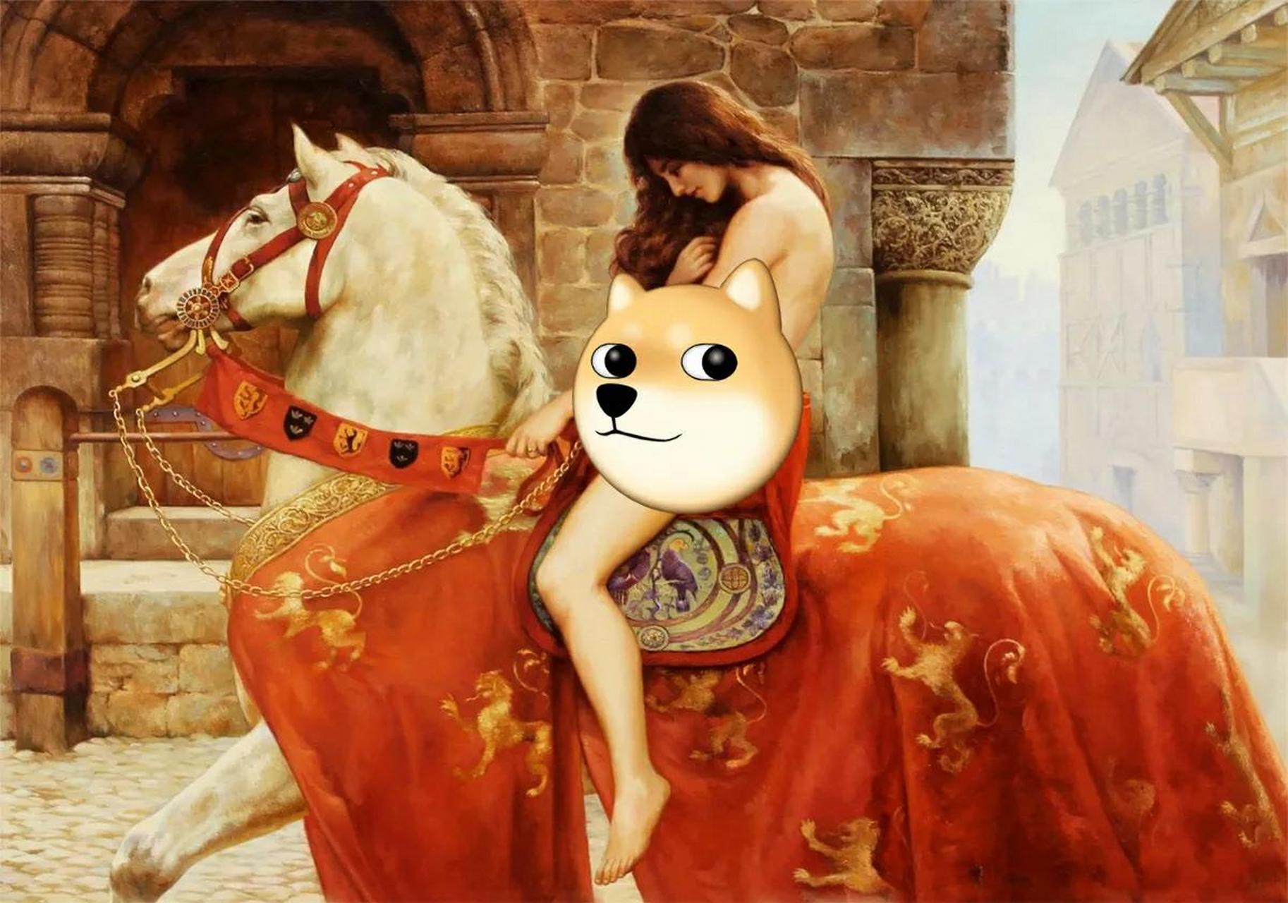 《lady godiva》是英國畫家約翰·科利爾(john collier)在19世紀末