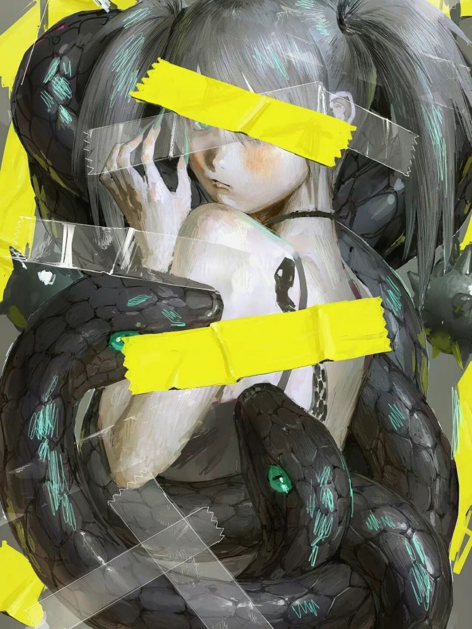 画师 | 100年 #插画# #画画# #寻找小红书绘画大神# #插画分享