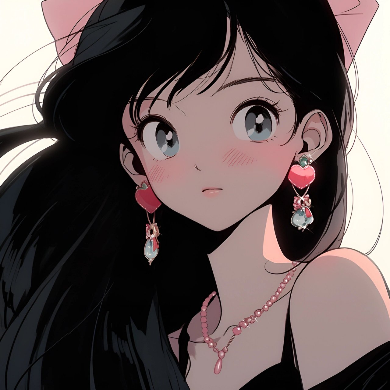 复古少女头像 #女生头像# #旧漫头像# #midjourney# #少女头像# #微信