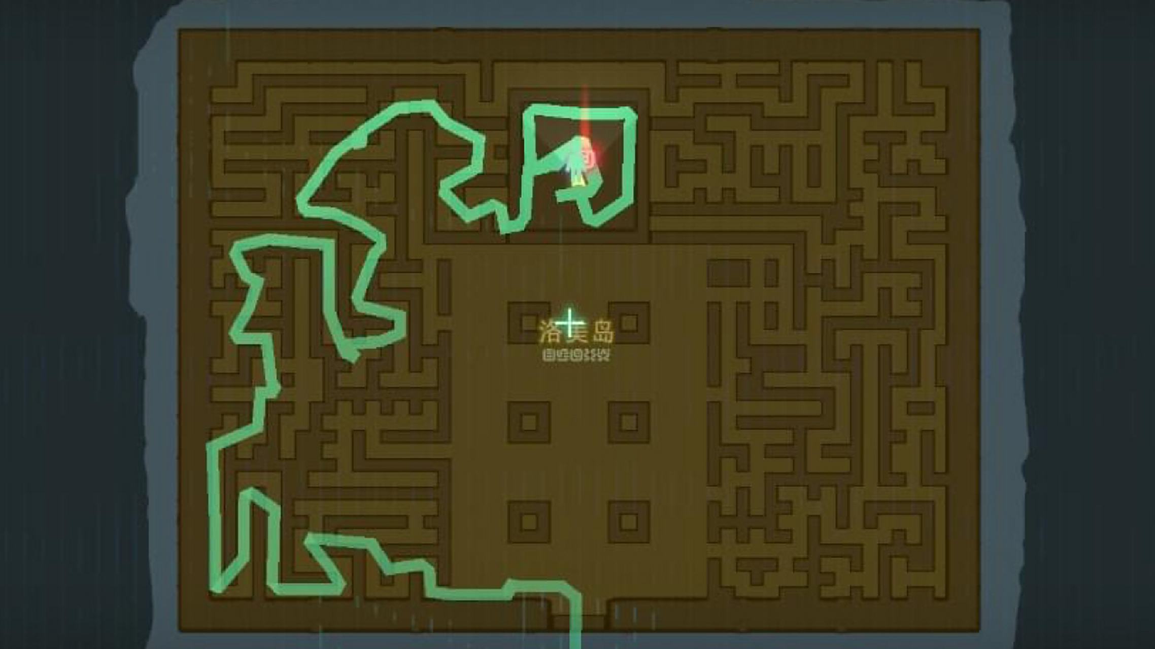 塞尔达传说|洛美岛迷宫 正确路线! 跟着我的足迹走最快捷径!