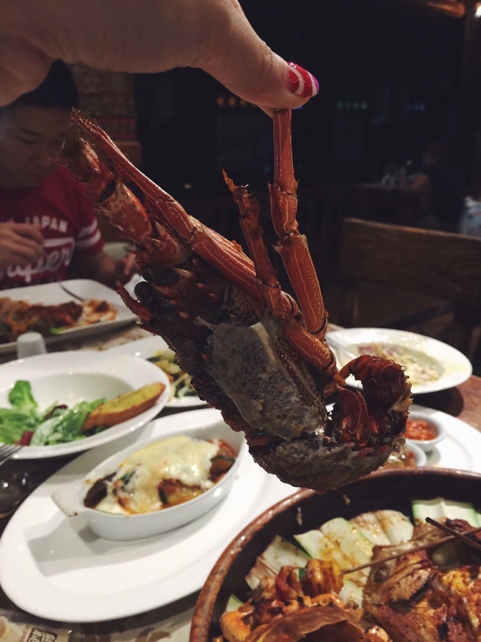 seafood & grill 到了巴厘岛在酒店附近吃的第一顿大餐