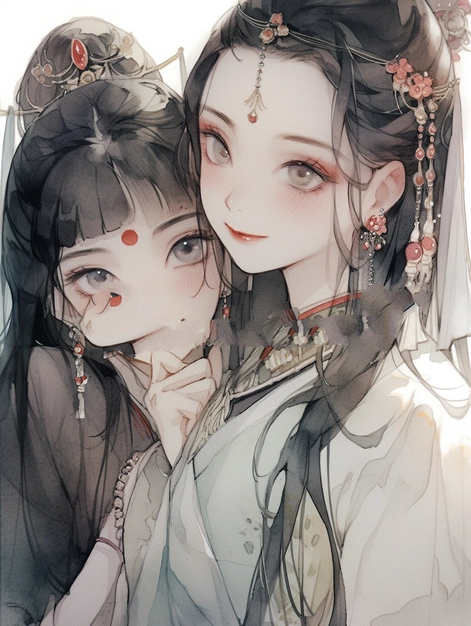 古风闺蜜头像壁纸