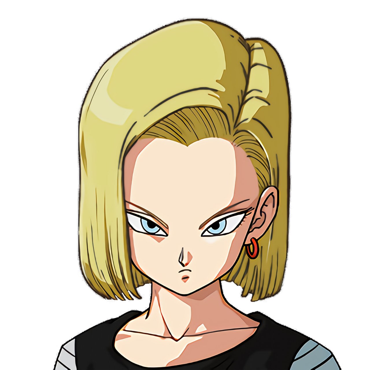 龙珠头像 白底系列 悟空 人造人17号 18号 胖布欧#龙珠# #龙珠头像