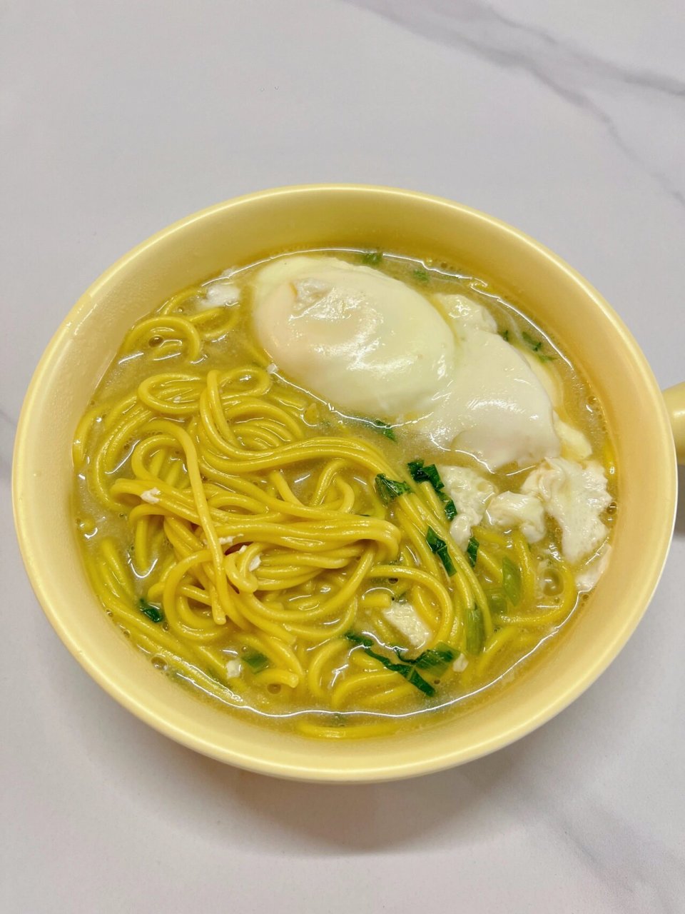 养胃第三十五天94胃炎胃糜烂   养胃餐:荷包蛋碱水面条 碱性面条,吃