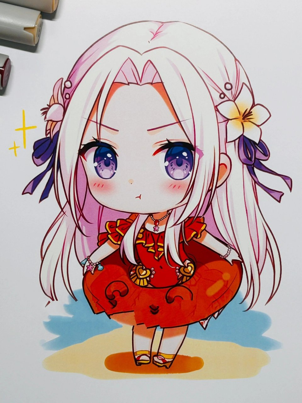 粉色头发合集| q版动漫 卡通女生