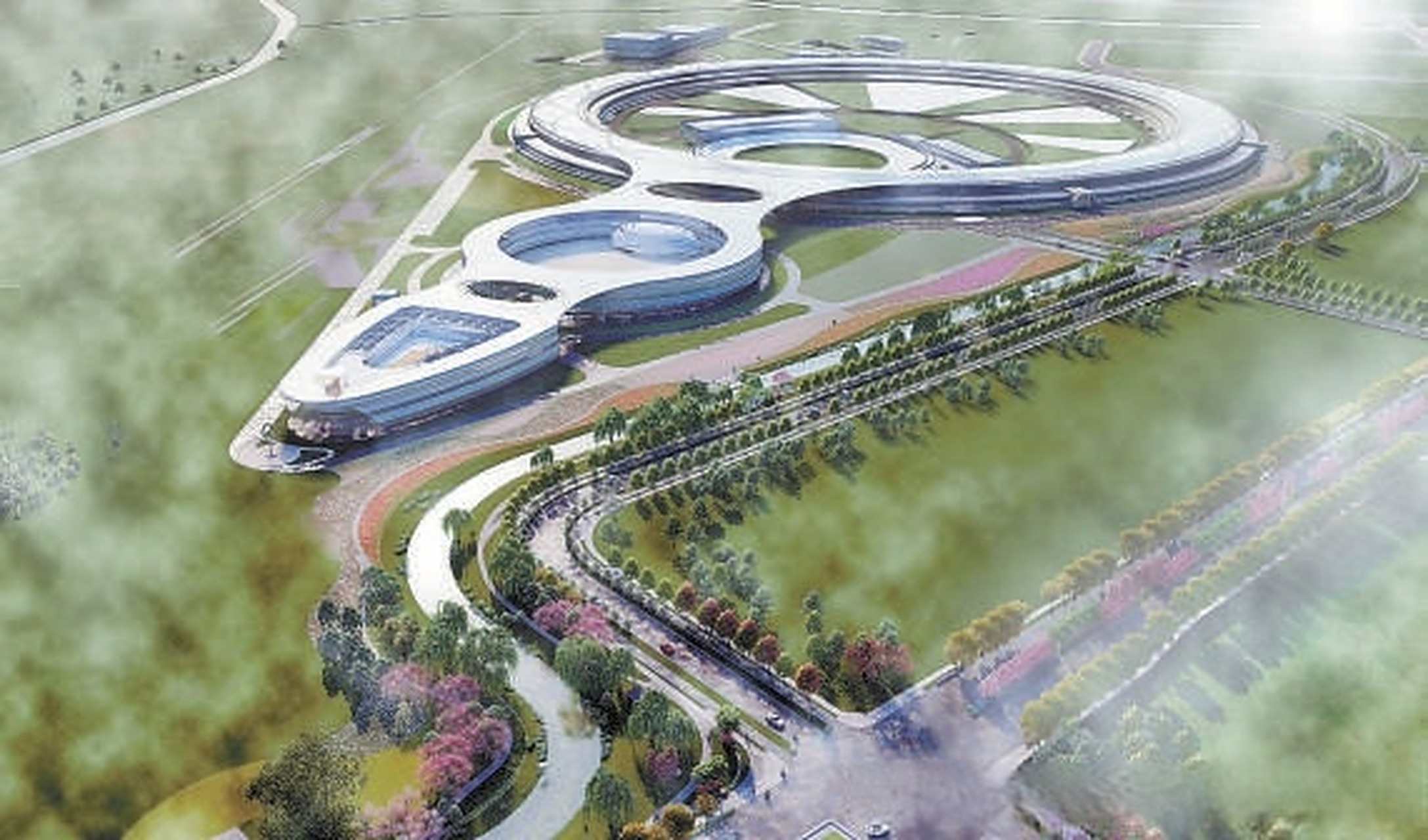 【北京怀柔科学城滨水绿廊月底完工】这个夏天,怀柔科学城的科研人员