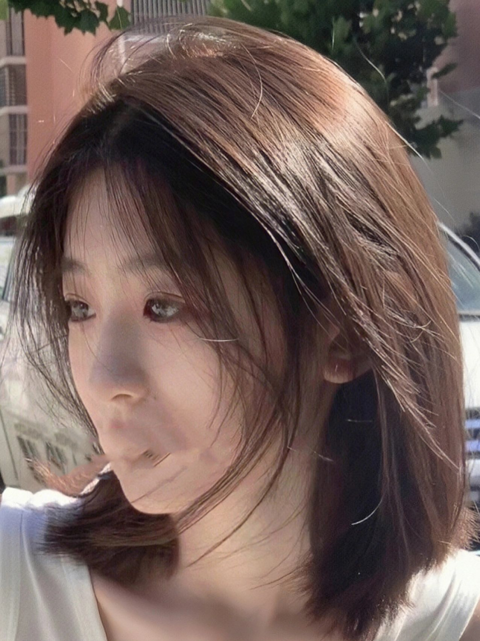 超级适合圆脸,方脸,国字脸女生的锁骨发发型  ————94给大家推荐