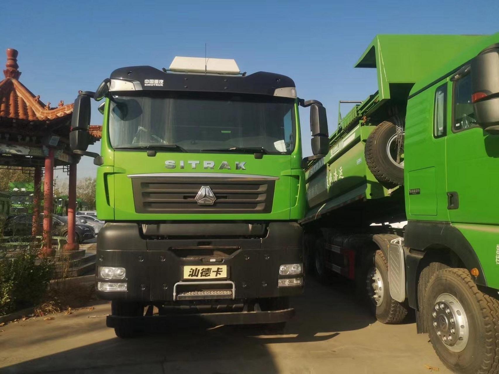 前四后八汕德卡 g;豪华款;自卸车;城建渣土;g7-p驾驶室 经典版; mc11.