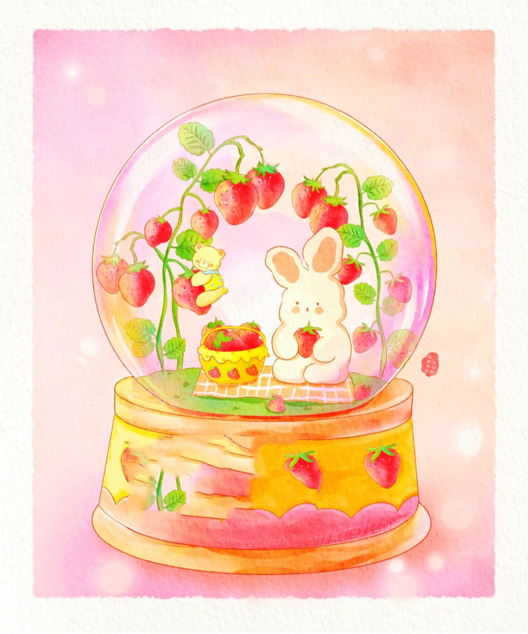 水晶球绘画合集 67兔兔水晶球第一站 欢聚游乐场 67第二站   躺