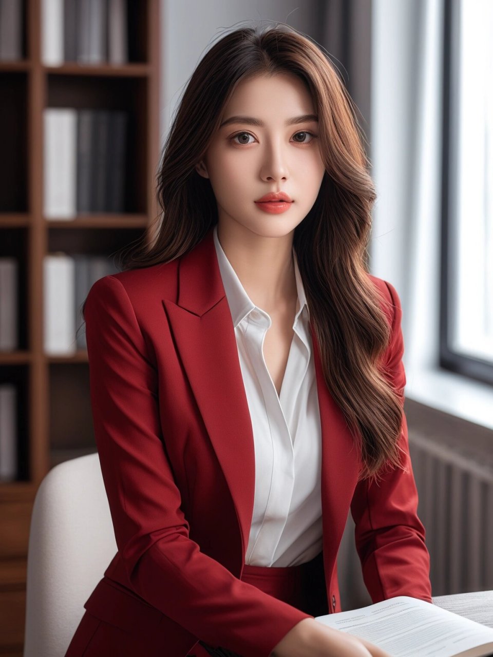 高级感气质美女姐姐写真 #女神# #礼仪# #职业装# #职场女性# #职场穿