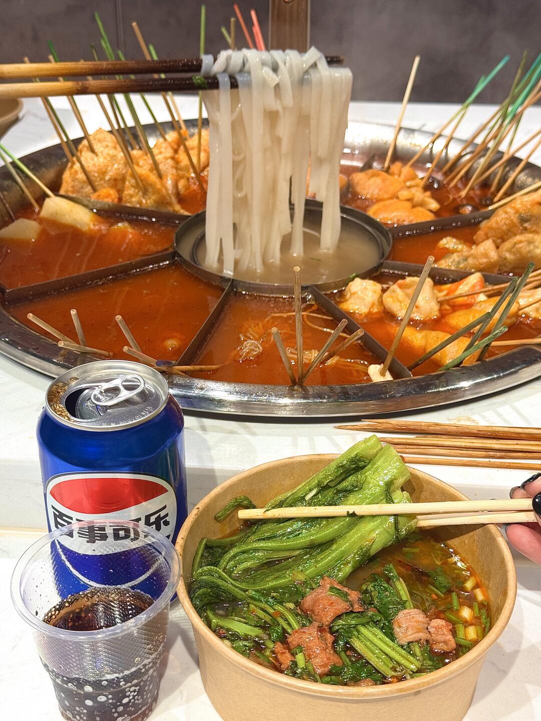 岳阳近期新晋麻辣烫·炸炸黑马!连吃两天