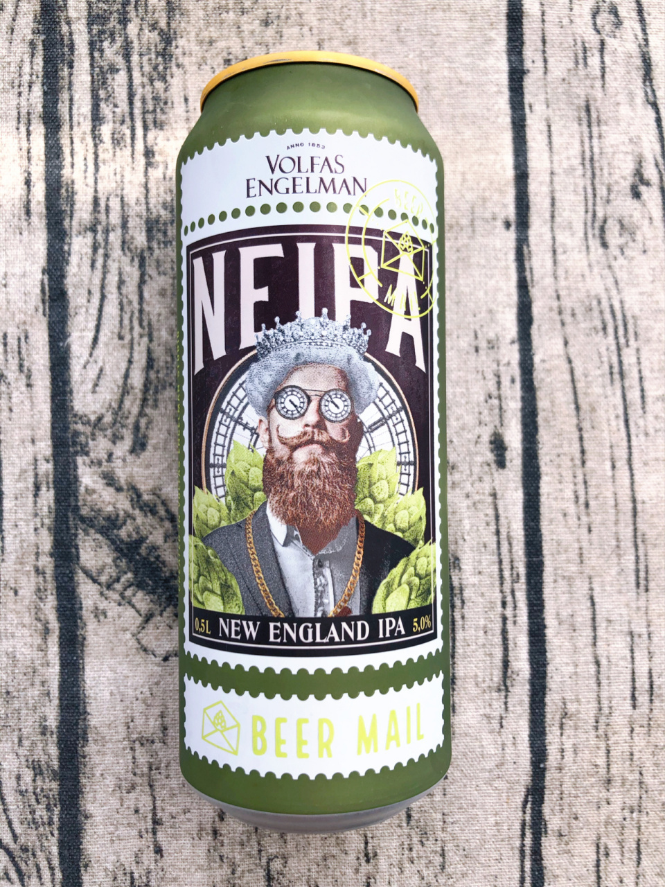 精酿酒单——沃夫狼·邮票系列·新英格兰ipa 90沃