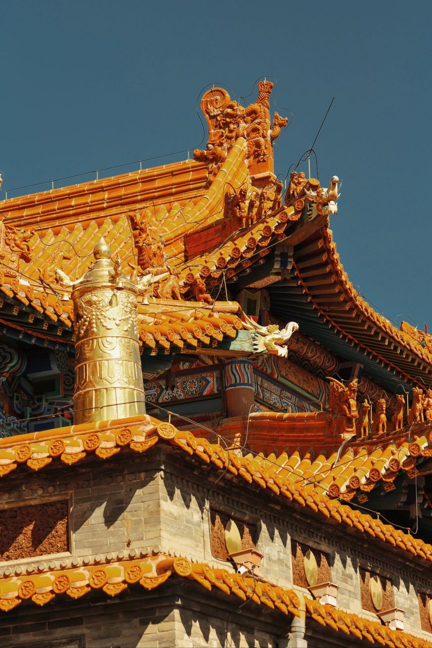 摄影:呼和浩特大召寺建筑美学欣赏 呼和浩特到大召无量寺已经有四百多