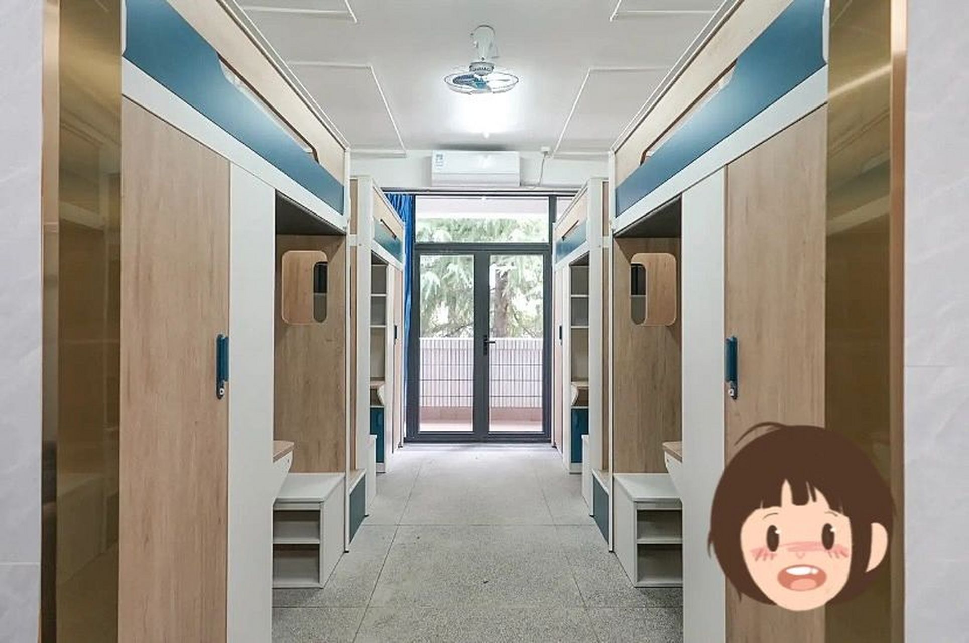 宿舍也太漂亮吧6015 11566  关于寝室浙江城市学院的寝室由