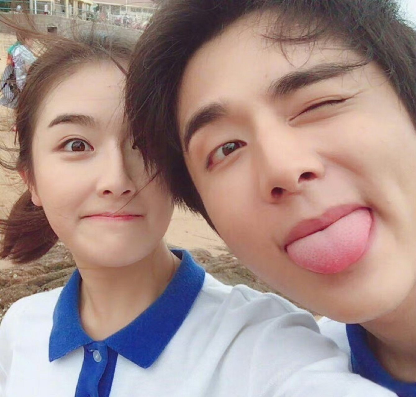 张新成李兰迪泰国游正脸照#嗑cp的有福了,这是林杨和余周周的番外吗?