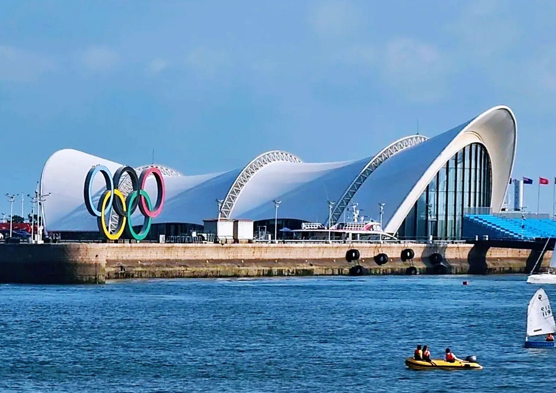 青岛游玩遛娃必打卡的奥林匹克帆船中心⛵️ 2008年北京奥运会帆