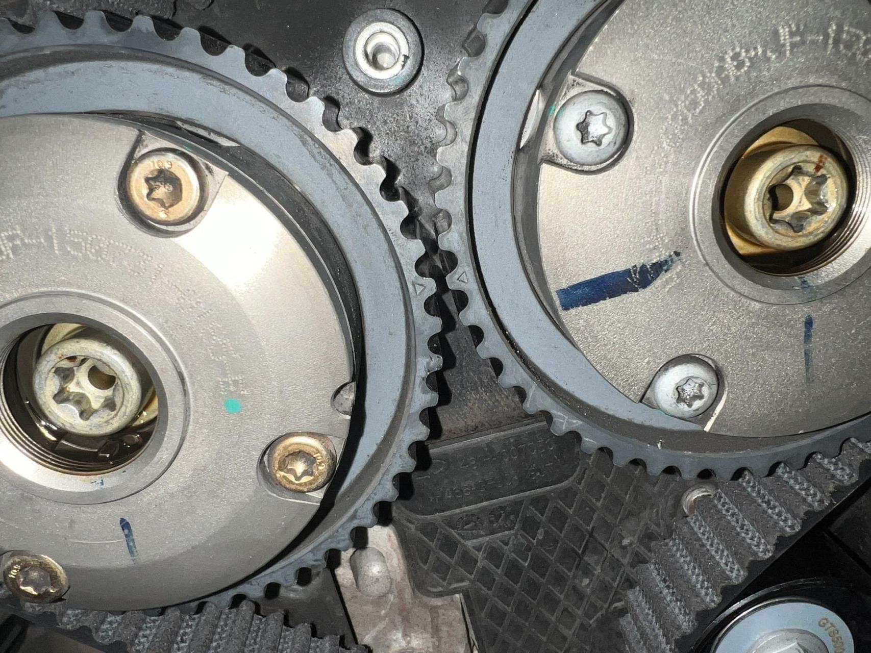 瑞虎5正时皮带安装方法