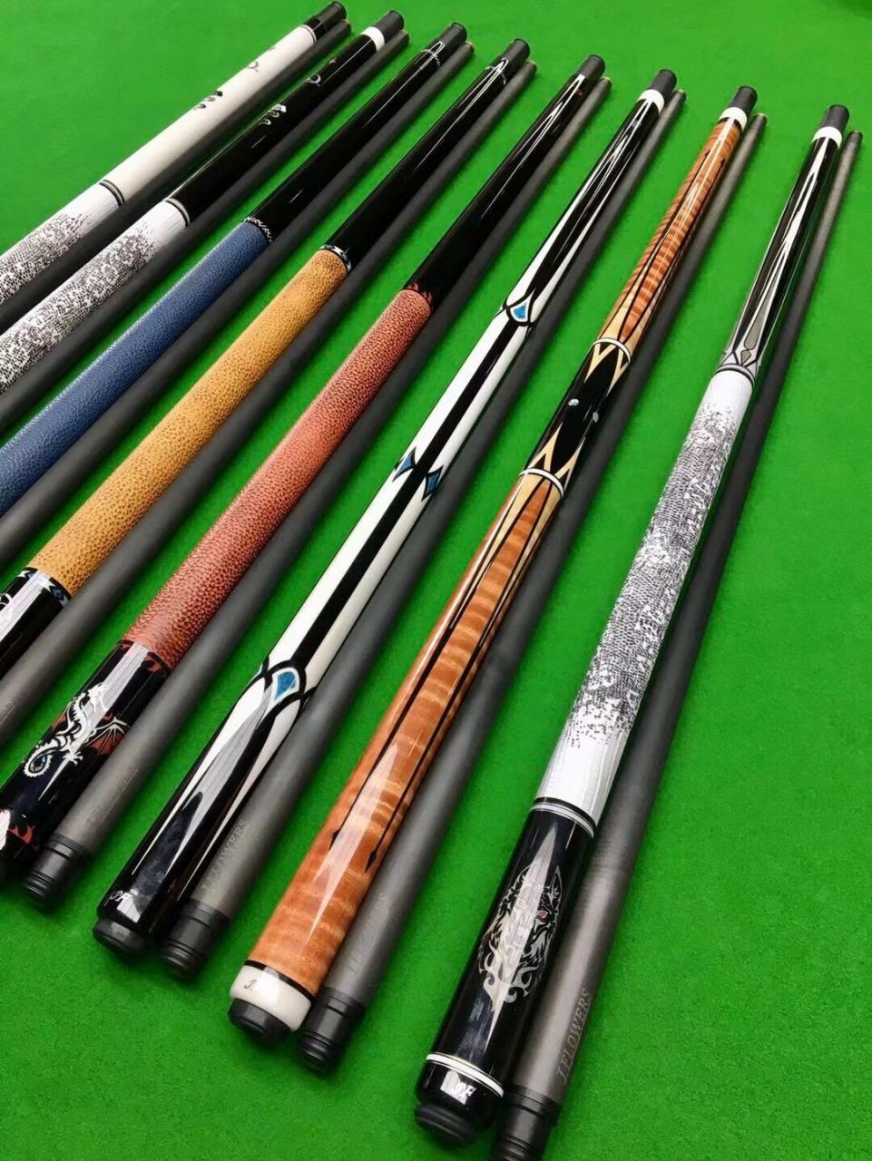 七夕礼物黑科技台球杆 jf黑科技九球杆 1680起 喜欢私聊