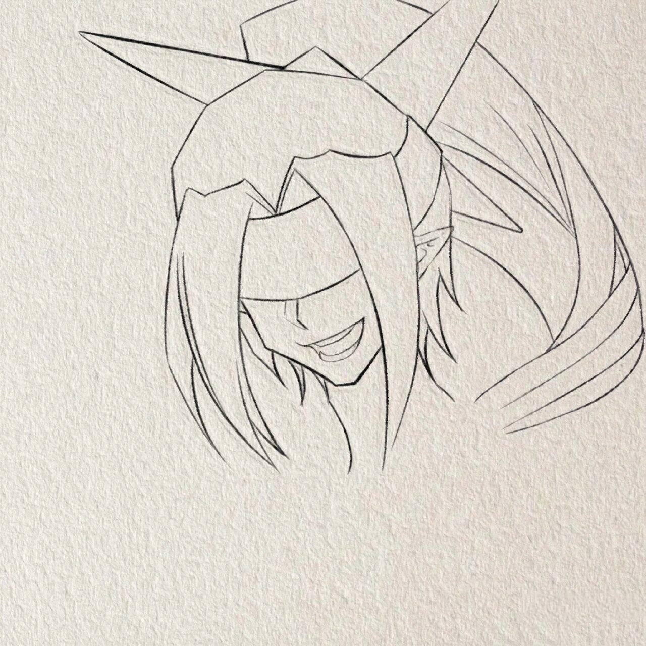 雷德——《凹凸世界》手绘 "乌罩下的明眸,是你独有的一份不羁" 雷德