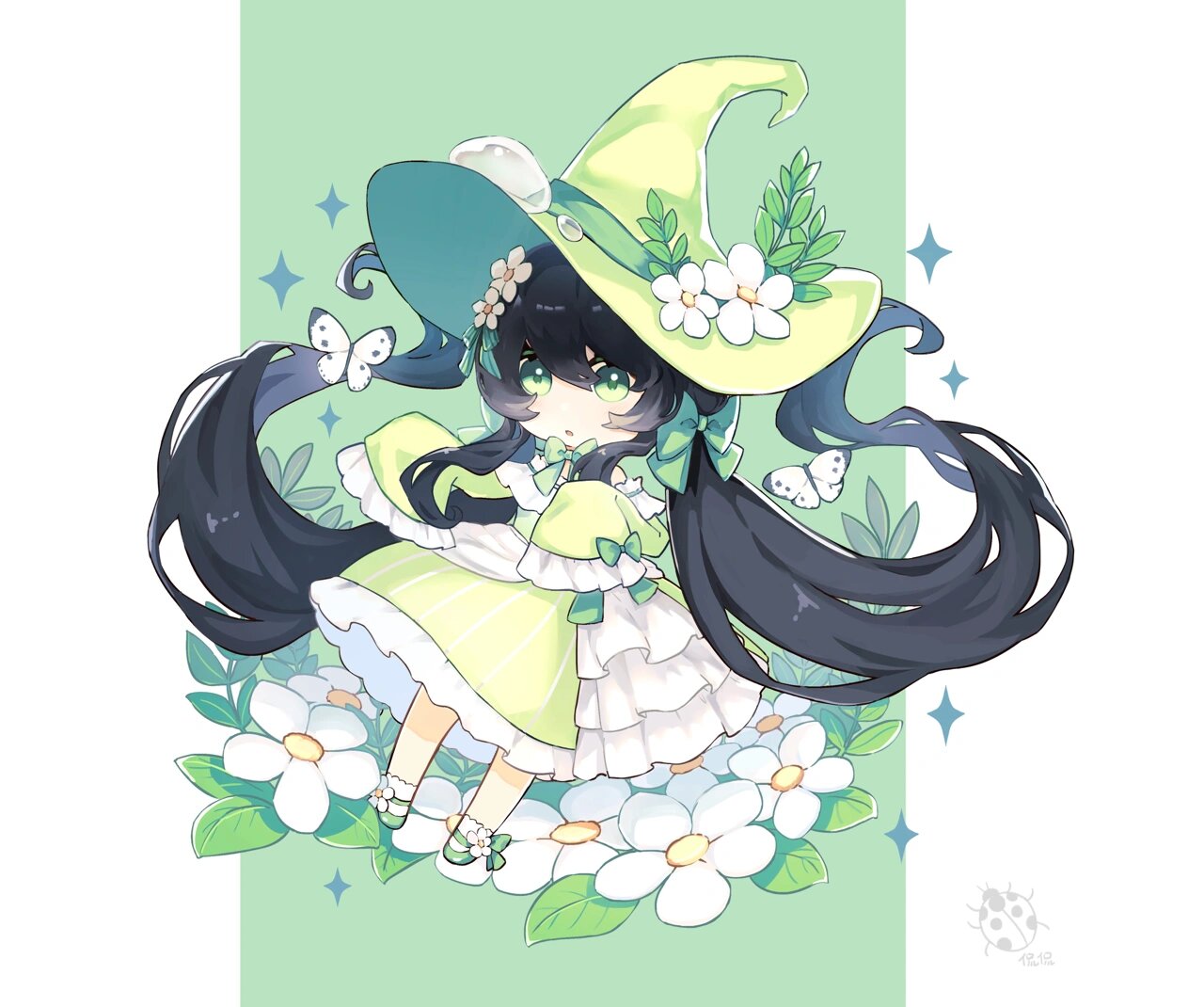 四季魔女q版春夏秋冬