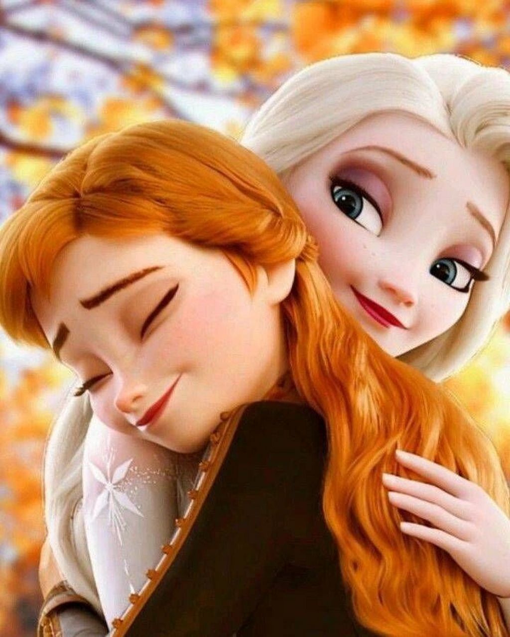 冰雪奇缘2高清头像壁纸 7615冰雪奇缘1-2艾莎安娜公主女王95