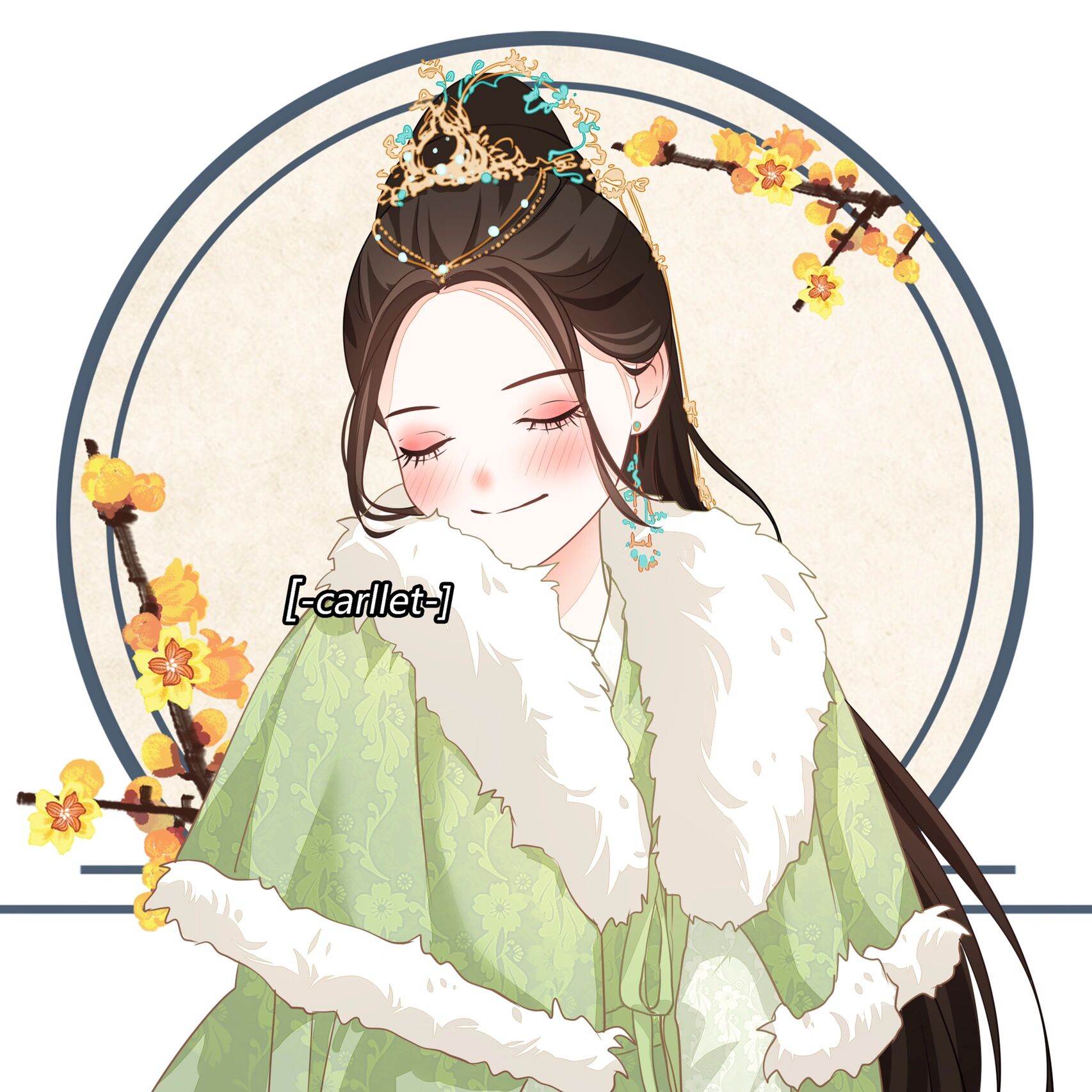 板绘|白鹿q版头像