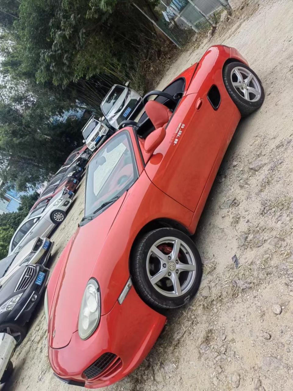 保时捷敞篷跑车boxsters986经典之选,搭载了保时捷986s 3.