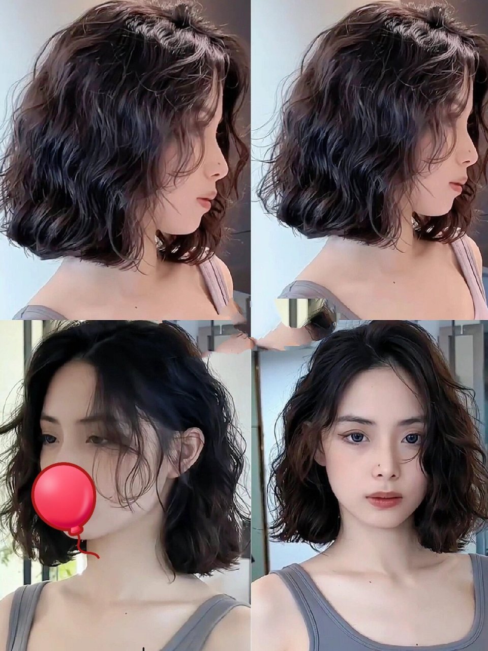 78正处于发型尴尬期的女生可以尝试一下这款洋气好打理的法式烫发