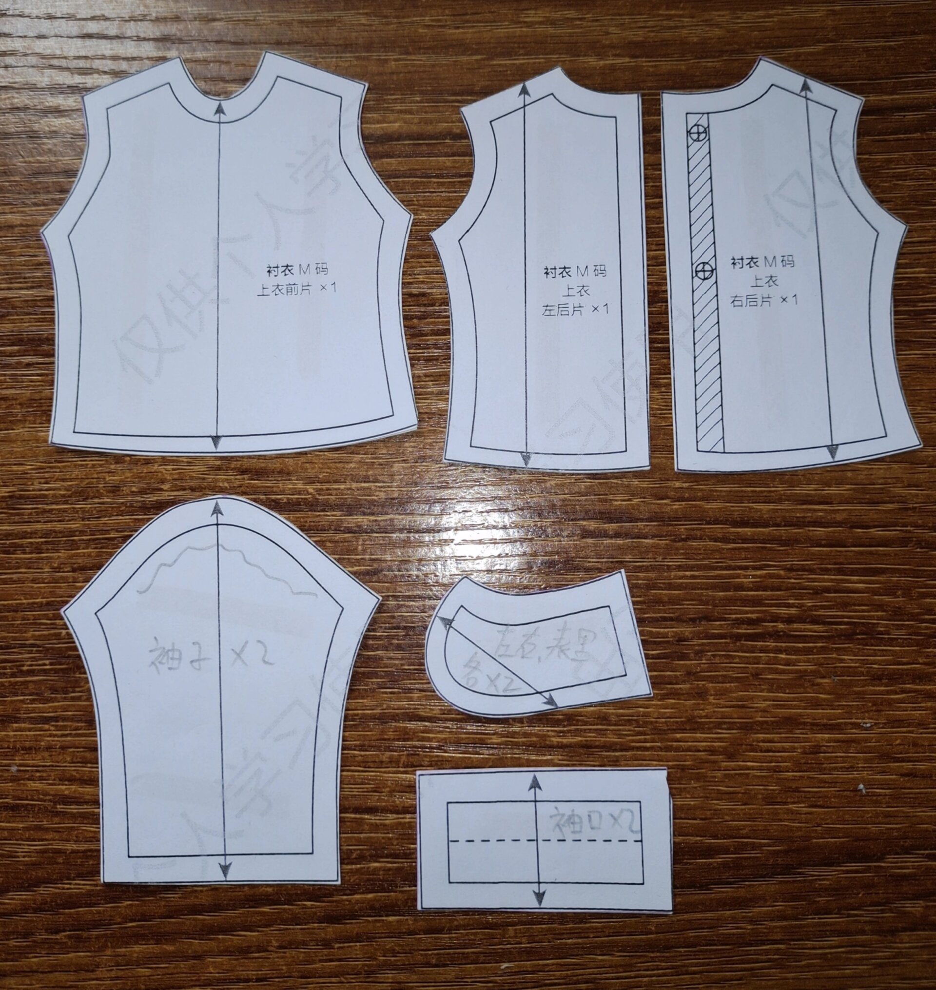 5cm缝份适合. 小布ob24娃衣,直接按照m码纸样裁剪适合.a4纸直接打印