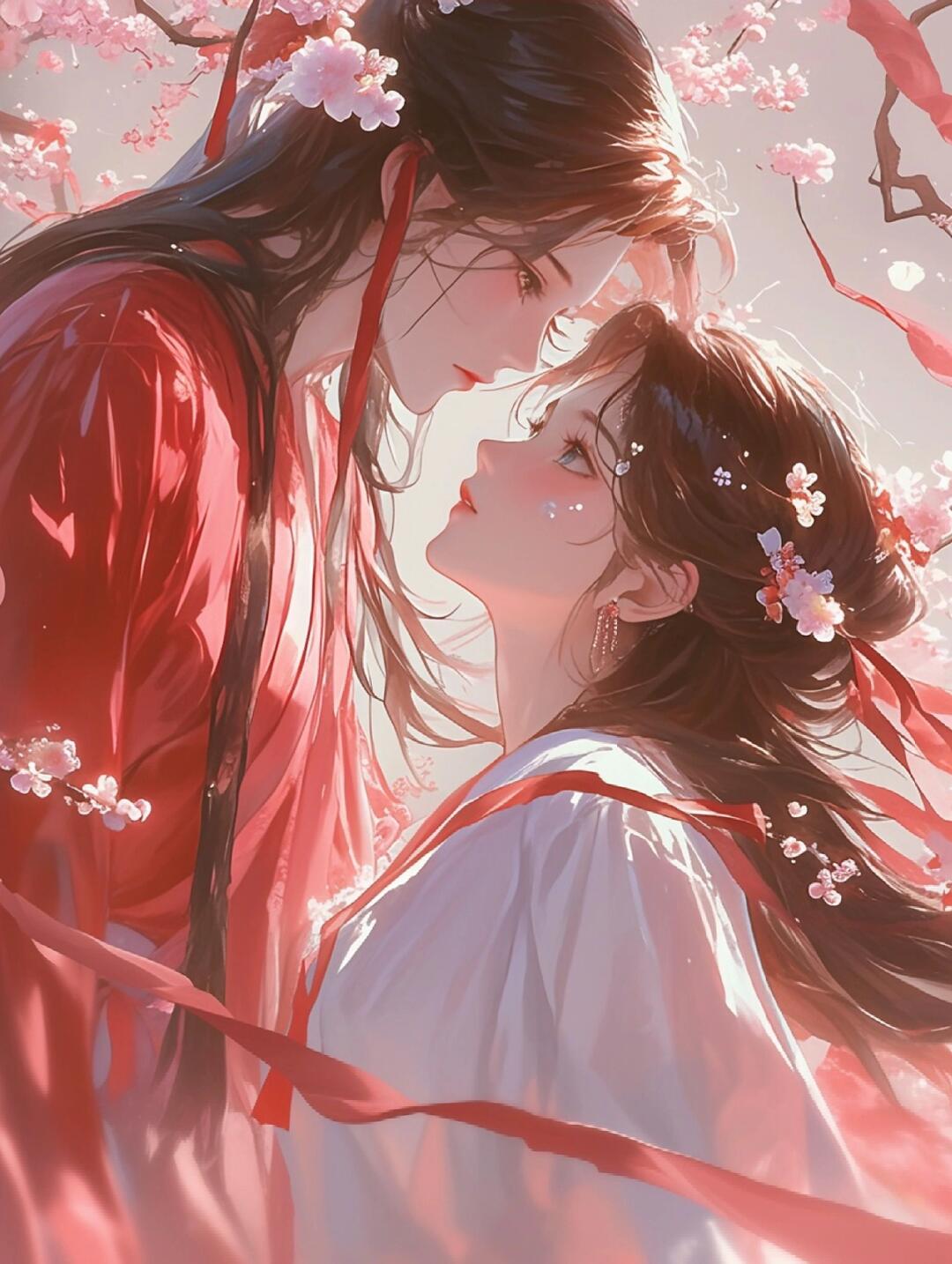 可商素材|古风情侣