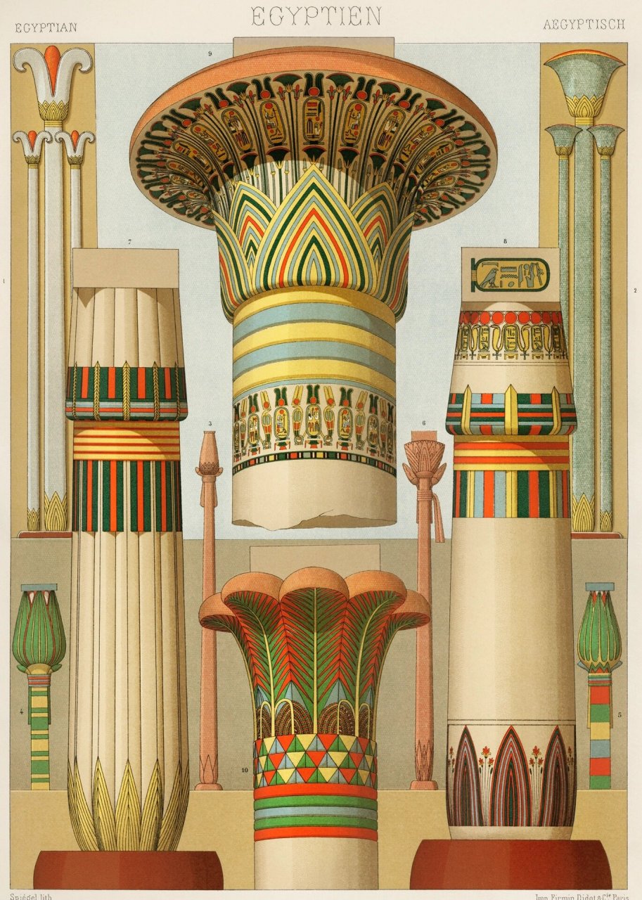 古埃及文化装饰图案纹样