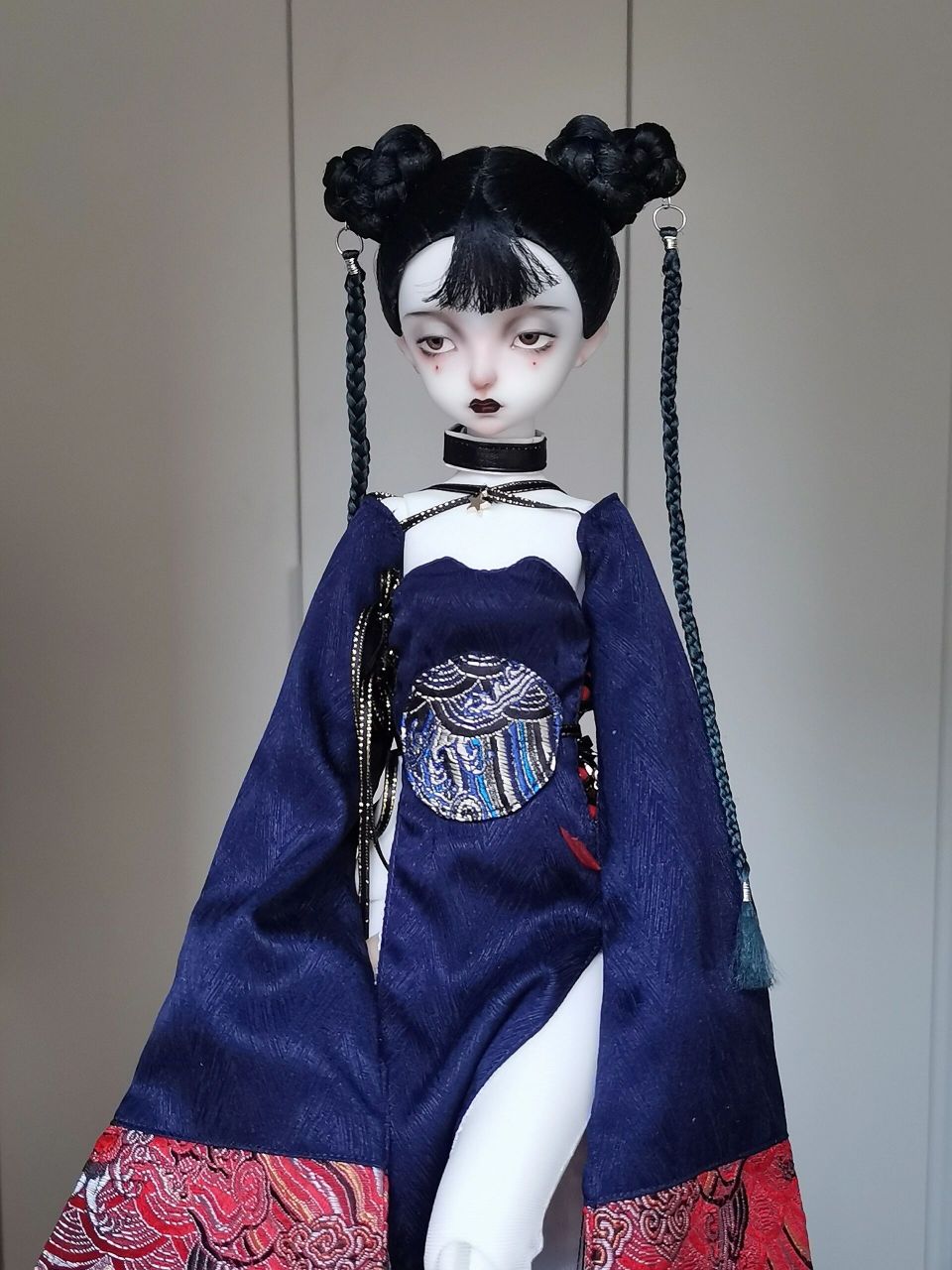 【国风小僵尸】dz新娃安希娅 来看看和官图风格完全不一样的安希娅吧