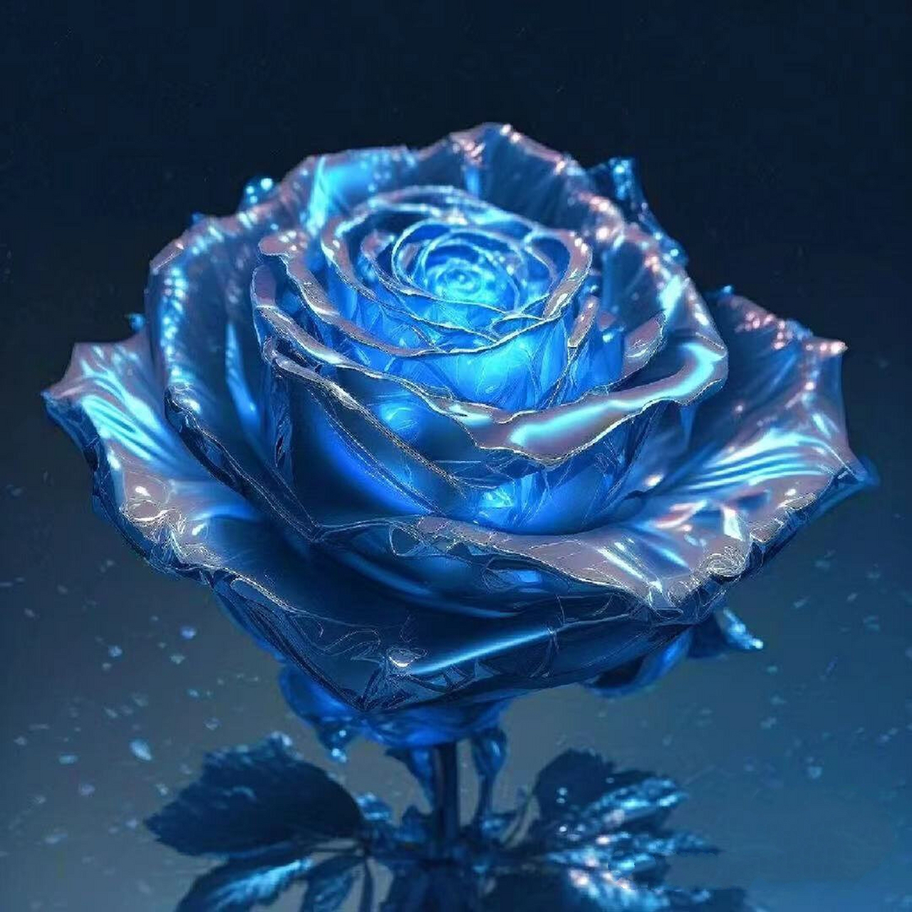 水晶蓝(兰)花 这花花也太好看了吧!