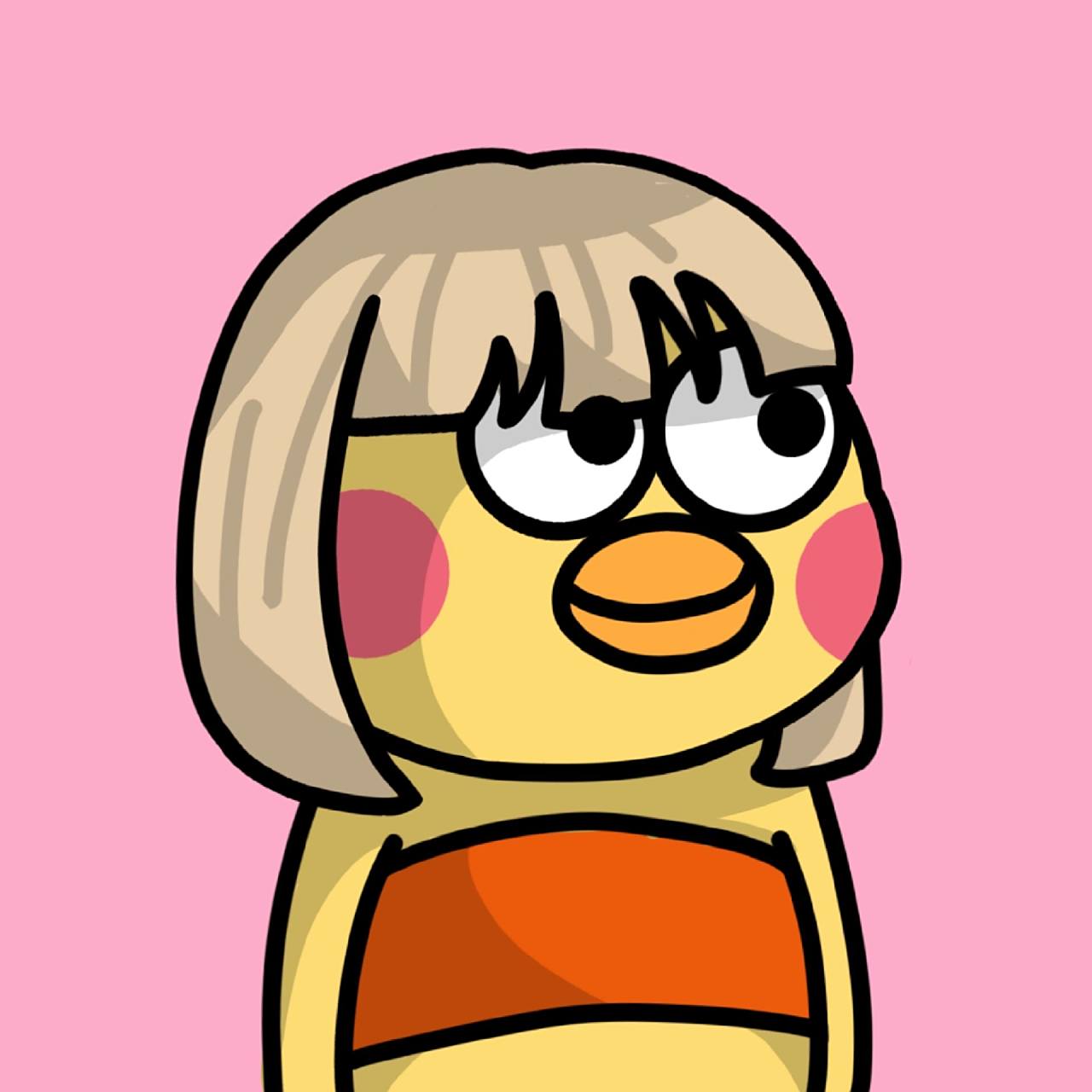 霉霉格莱美造型小黄鸡头像 画了霉霉2016届格莱美的造型,下期画什么