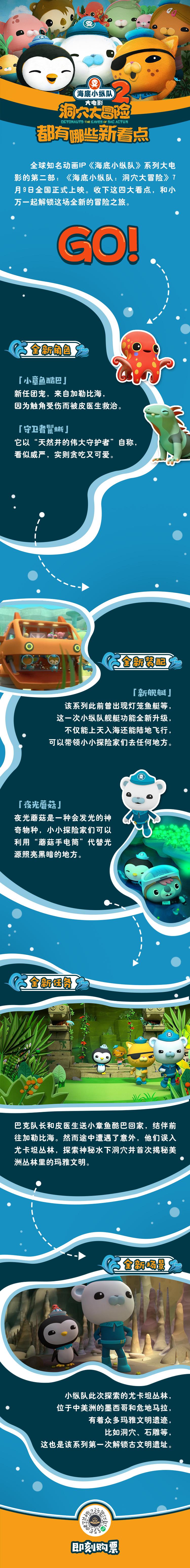 海底小纵队大电影2 四大看点带你解锁海底世界的全新冒险,跟着小万一
