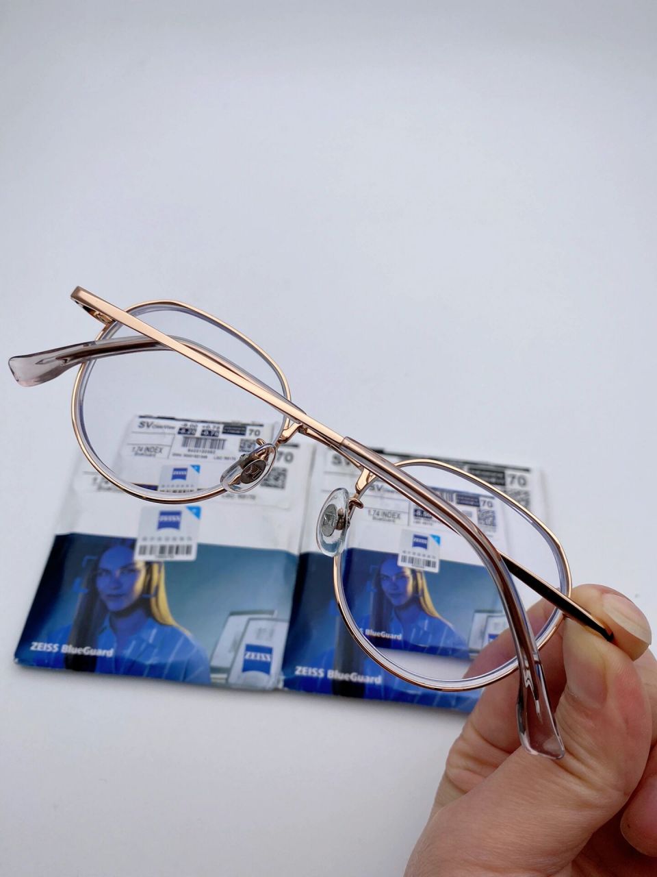 纯钛镜框 1.74蔡司泽锐防蓝光plus白菜价