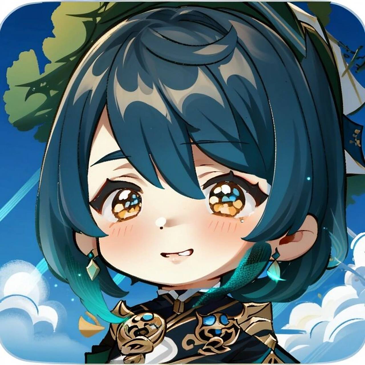 原神q版头像⑮:行秋