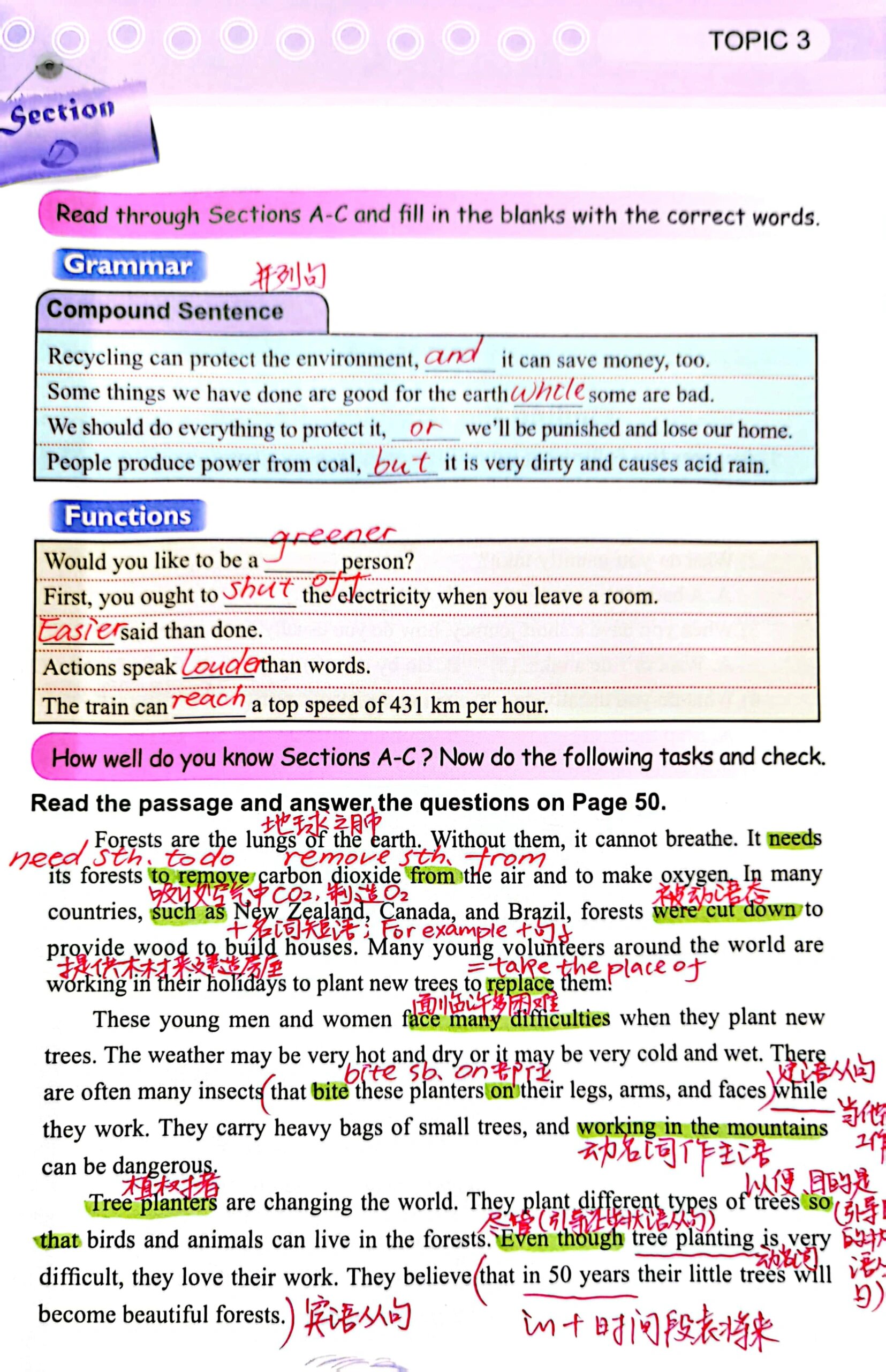 仁爱版九年级英语学案(仁爱版初中英语九年级上册教案)  第1张