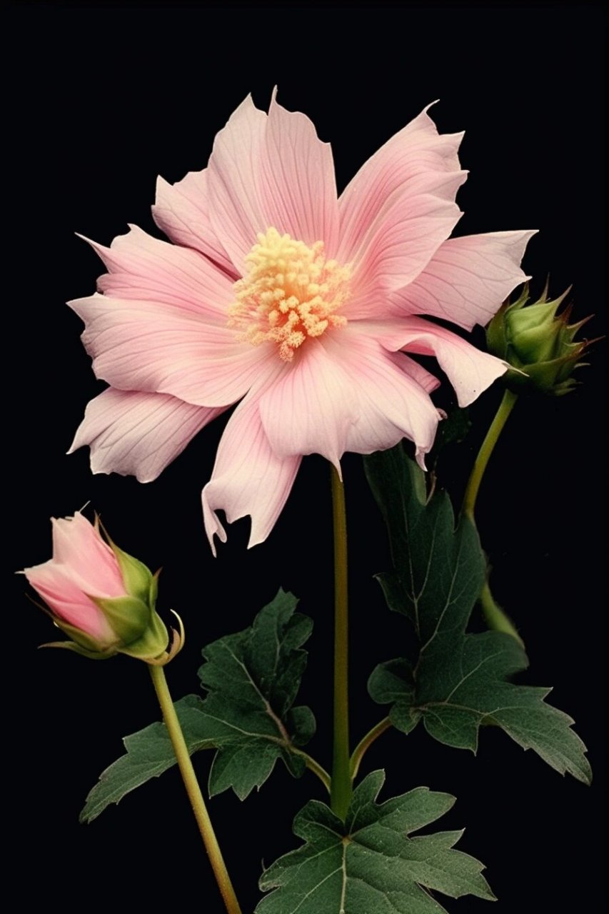 芙蓉花图片 嗨,小伙伴们,今天我要和大家分享的是一种美丽的花朵