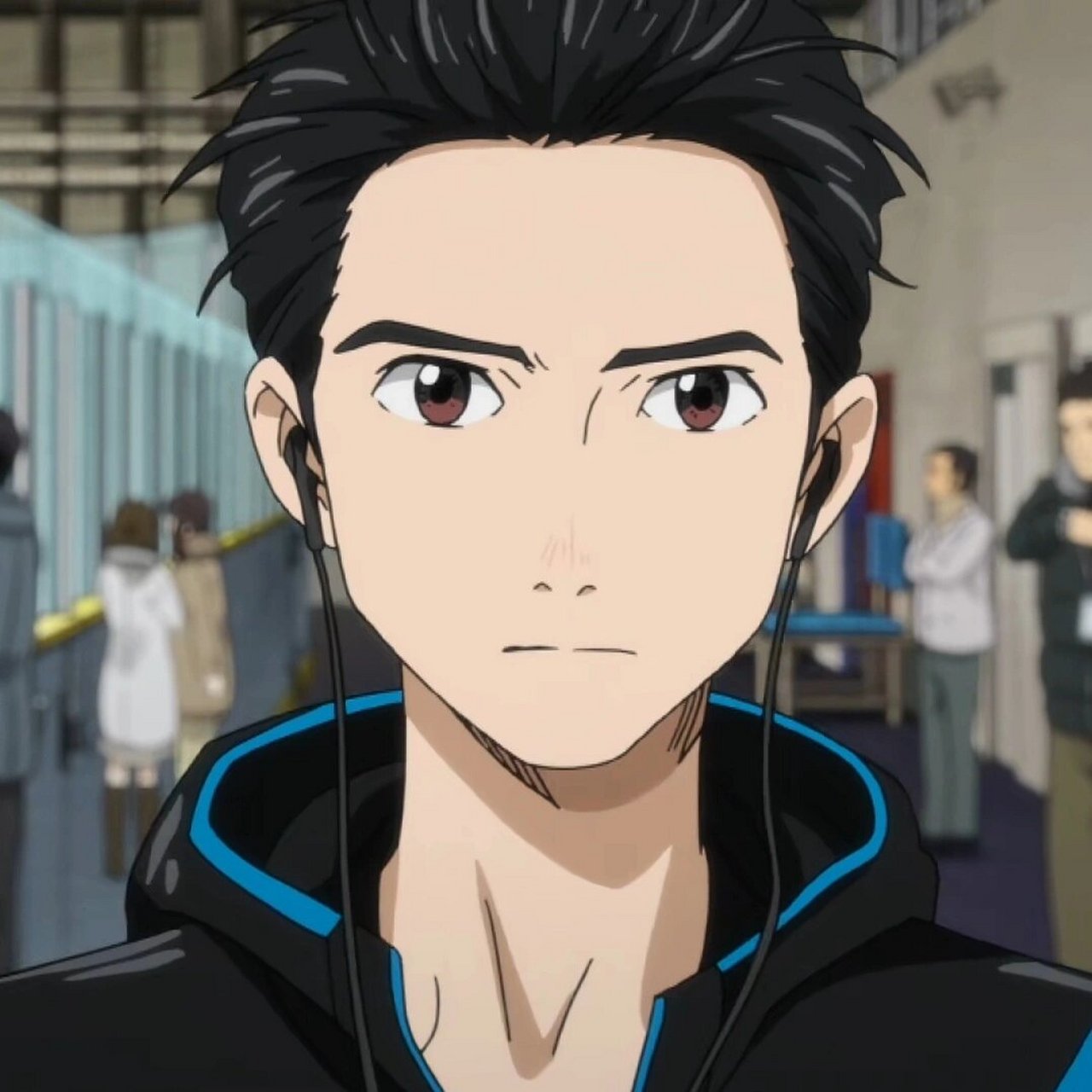 冰上的尤里# 分享图片 拿图可以不吱声 我可太爱维克托和勇利了[盒哌